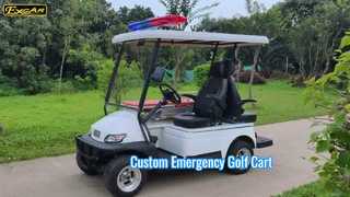 سيارة إسعاف بيضاء اللون A1M2 في الموقع: النقل والإنقاذ في الموقع - مدمجة ومريحة.